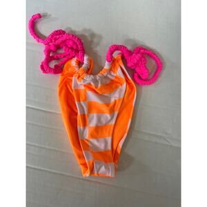 Aerie Orange and Silver Multicolor Cheekiest